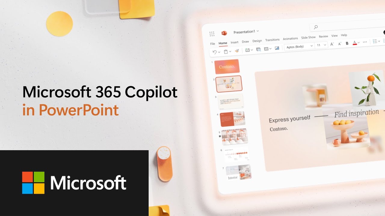 Transform ideas into impactful presentations with Microsoft 365 Copilot in PowerPoint