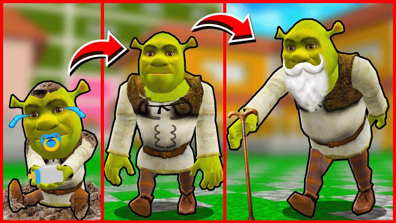 MİNECRAFT SHREKİN HAYATI! 😱 - Minecraft