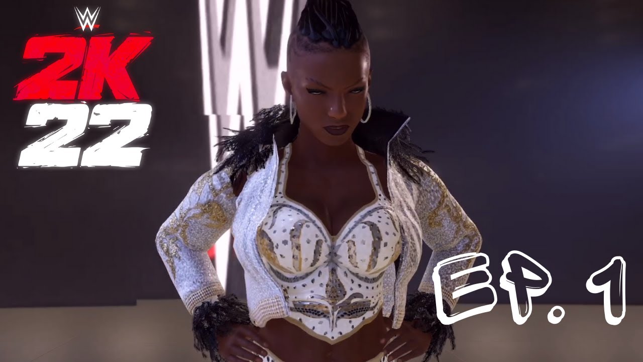 WWE 2k22 Женский MyRise! | Мой первый матч на RAW против КОГО?!! Эпизод 1