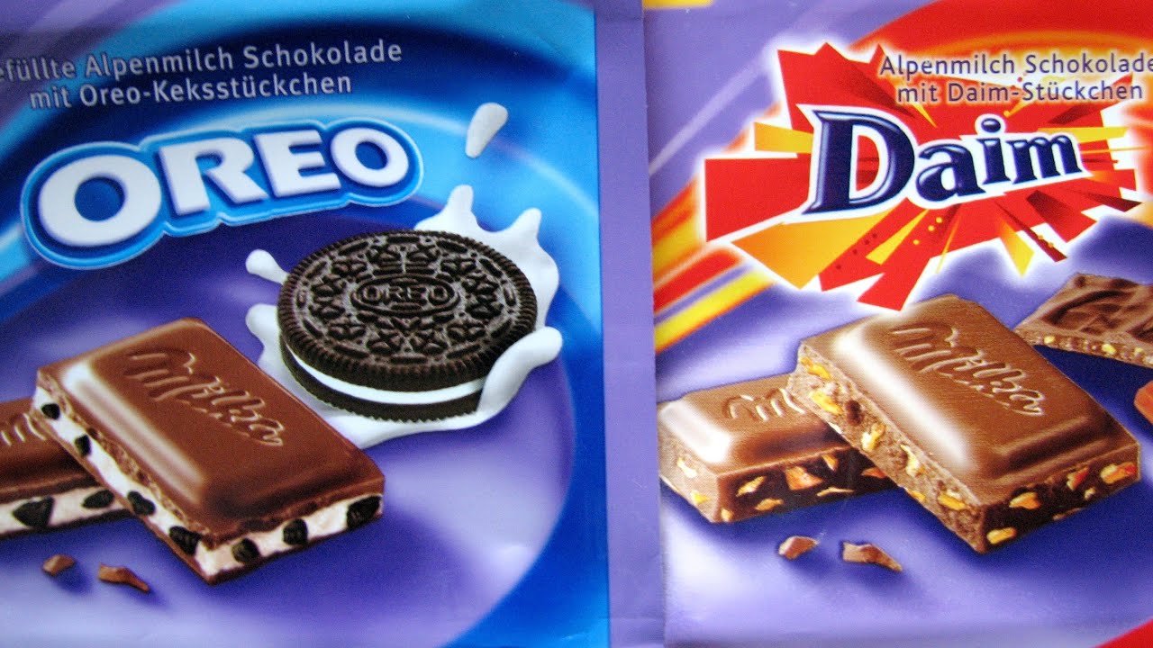 Milka Oreo vs Milka Daim