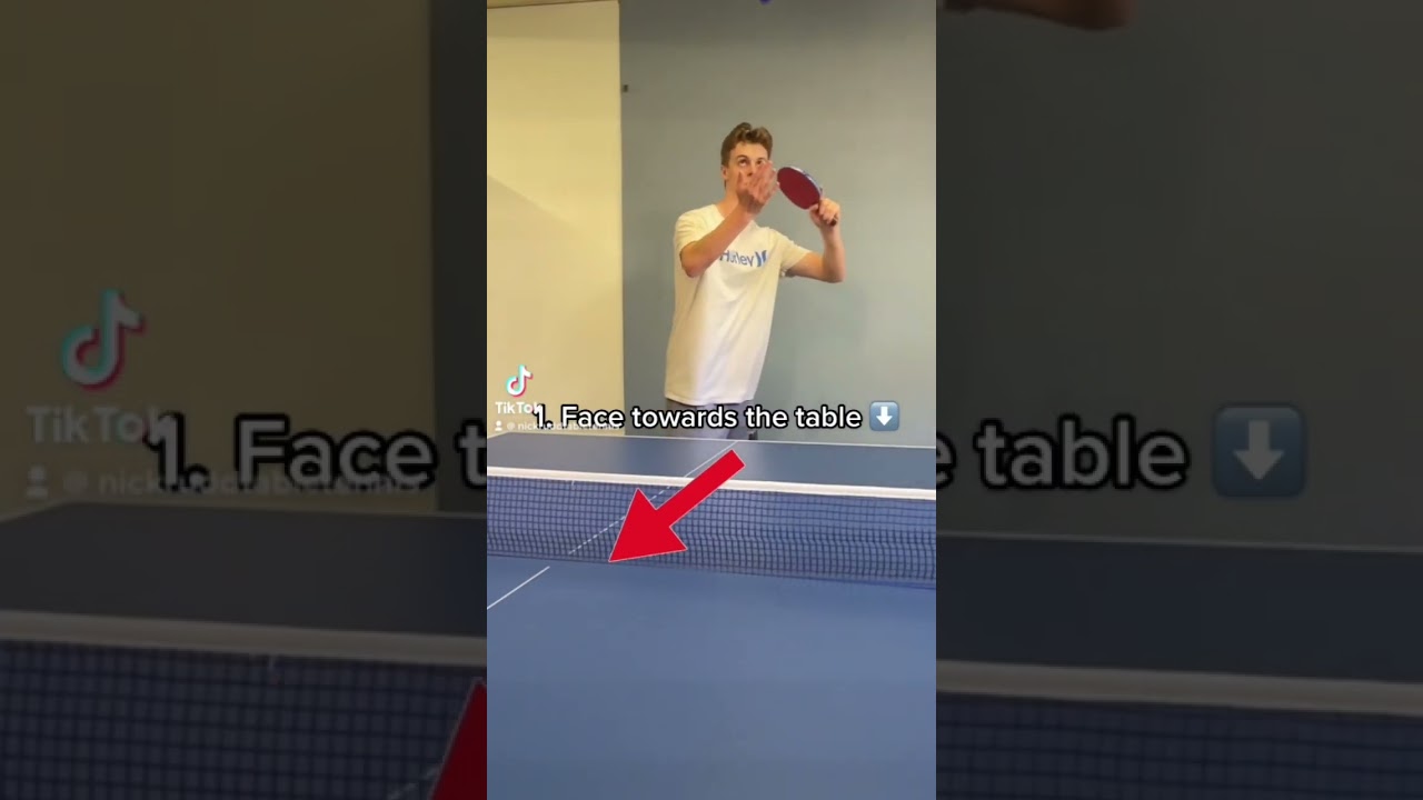 Обучающее видео по подаче &laquo;Обратный томагавк&raquo; 😮🏓 Сможете? 👀 #пинг-понг #настольныйтеннис #подача ...