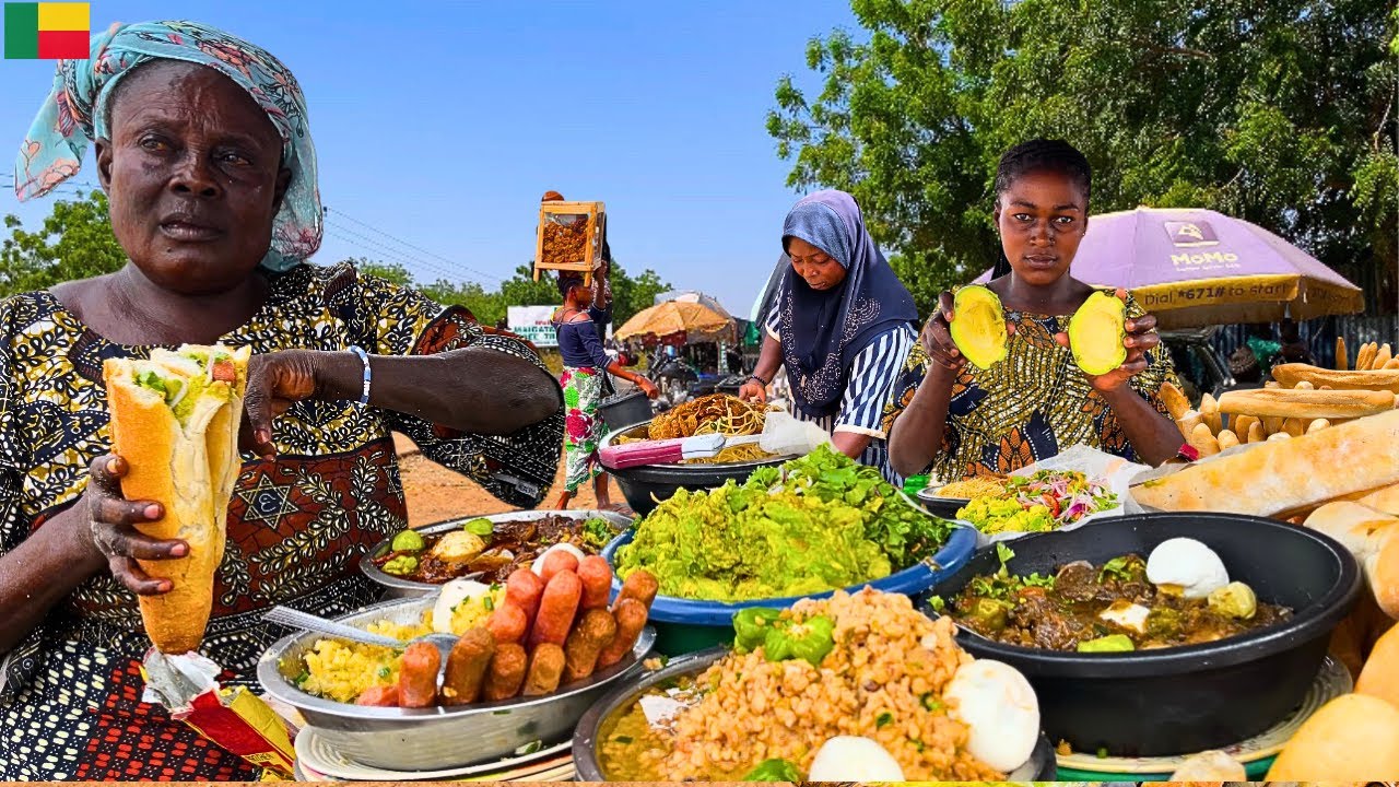 Street Food Tour In Bénin Republic 🇧🇯 West Africa