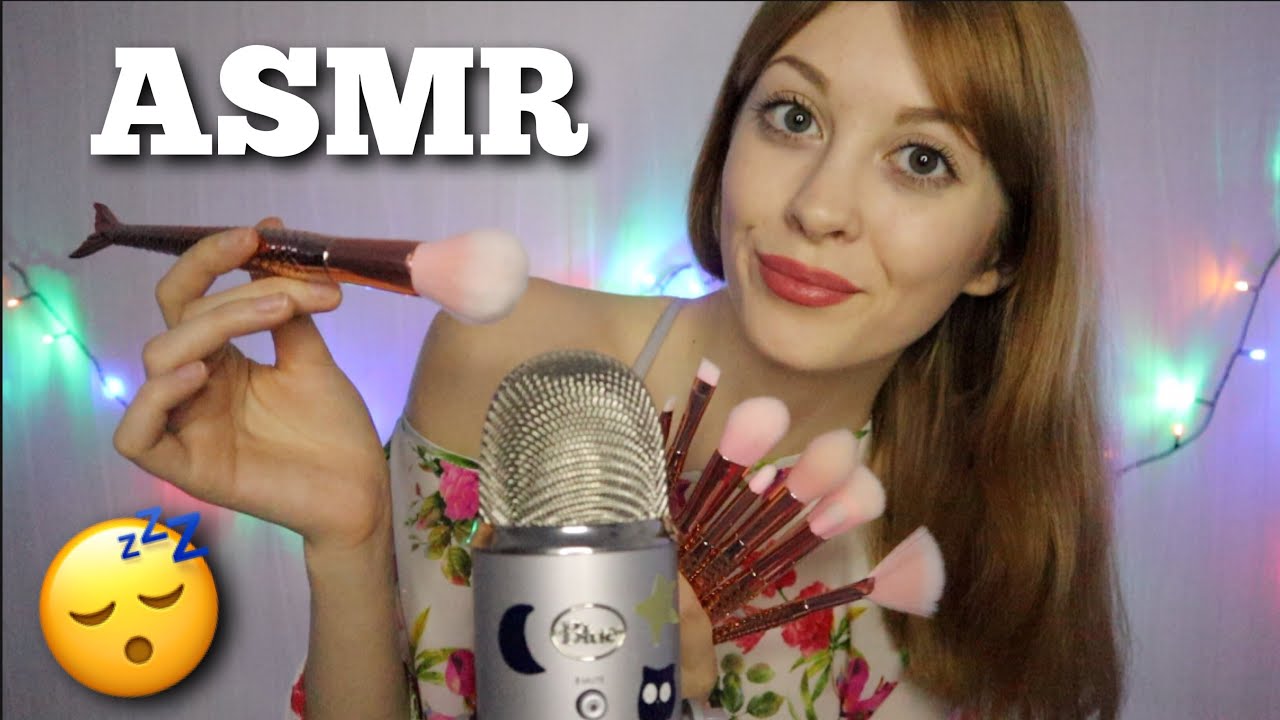 ASMR: JE T'ENDORS AVEC DES PINCEAUX 😴