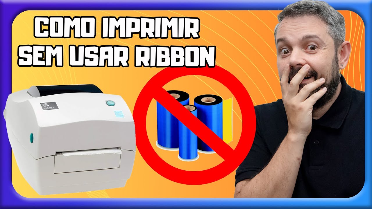 Como imprimir sem Ribbon - Zebra GC 420t