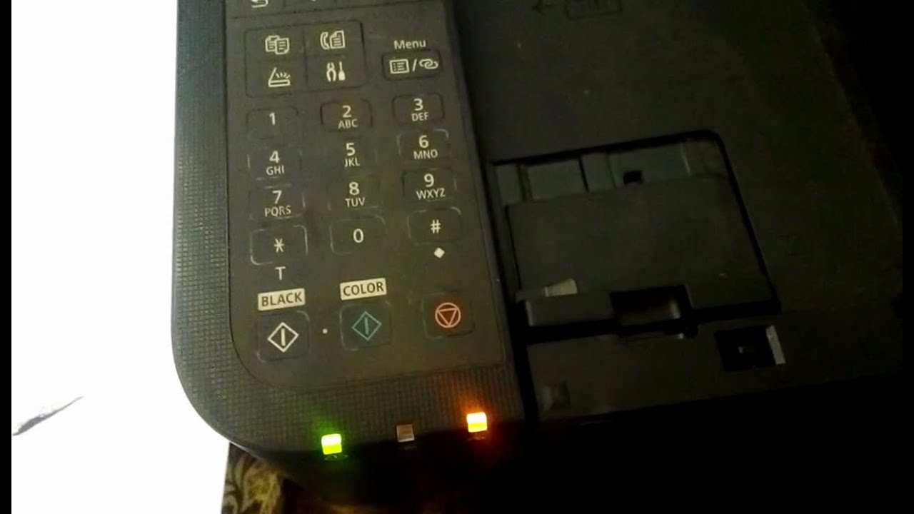 Canon PIXMA Light Blinking Error Problem 