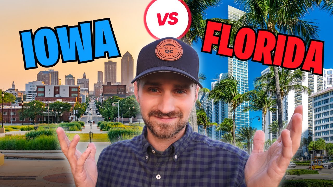 Iowa Vs Florida – Why are so many people moving from Florida to Iowa  [Living in Iowa]