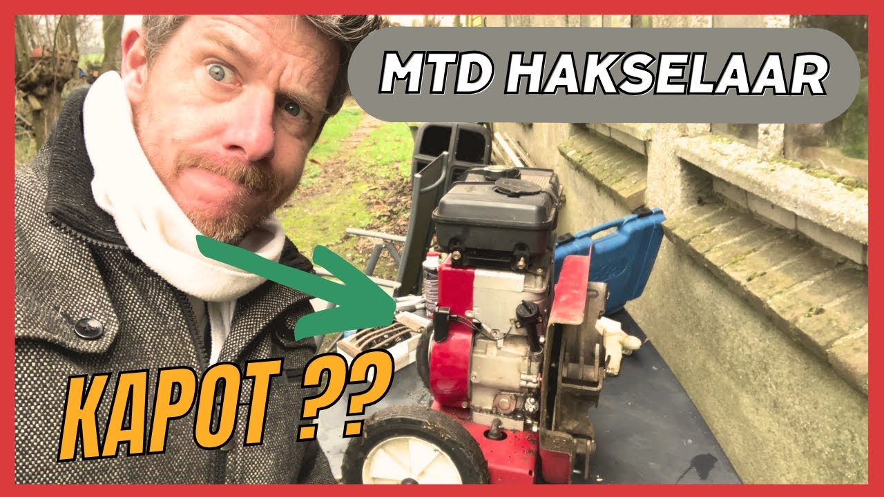 Benzine hakselaar kapot?!?