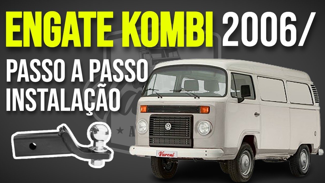 COMO INSTALAR ENGATE REBOQUE KOMBI
