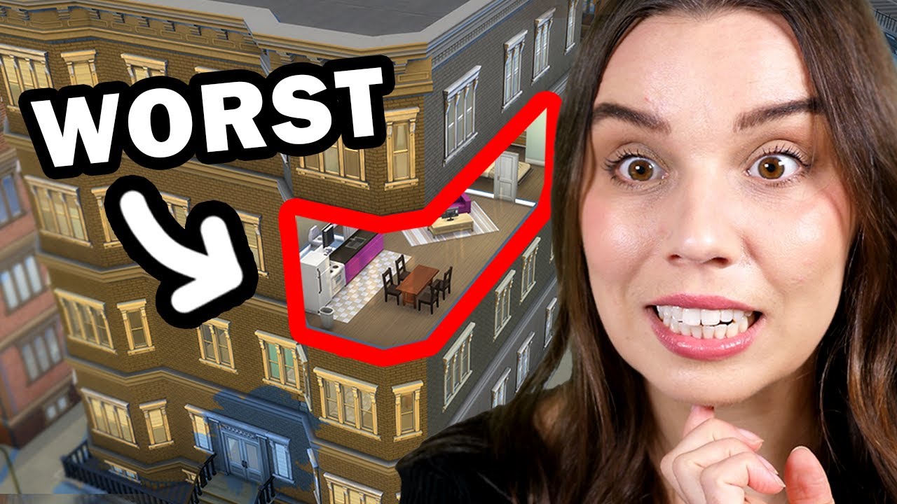I renovated the worst apartment in The Sims 4