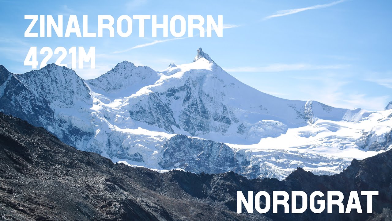 Zinalrothorn 4221m - Nordgrat