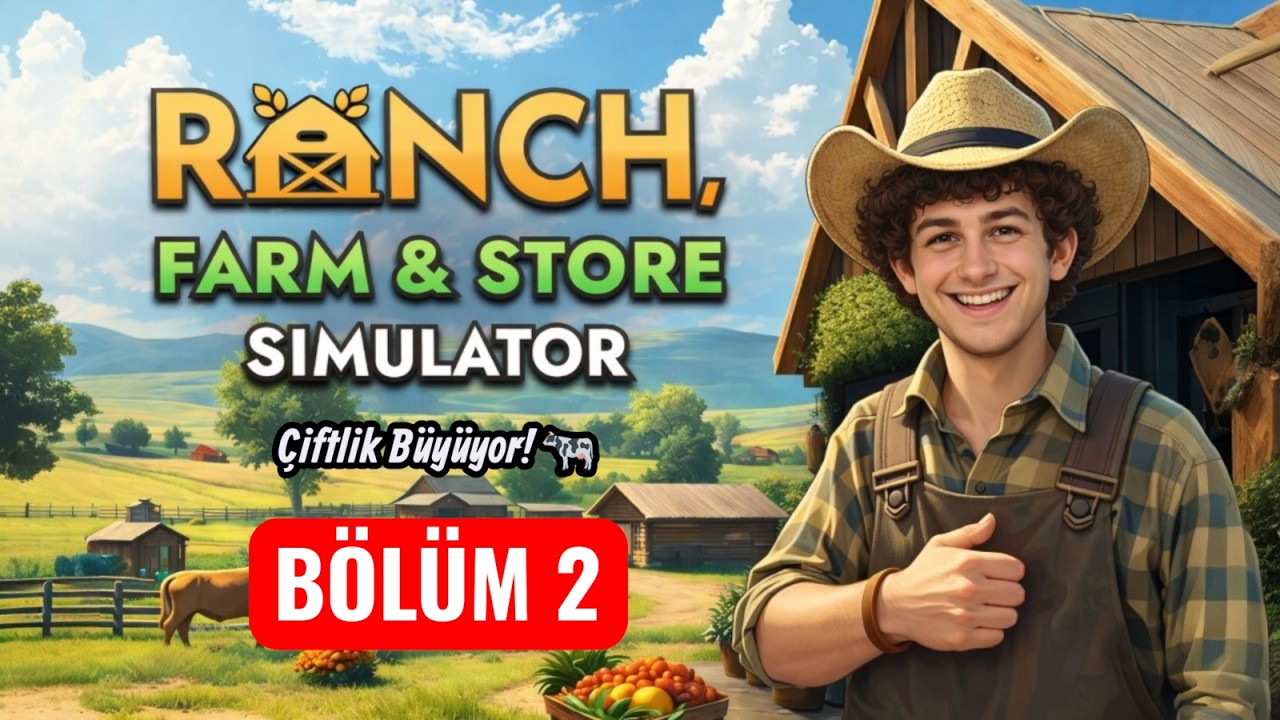 Çiftlik Büyüyor! 🐄  | Ranch Farm & Store Simulator #2