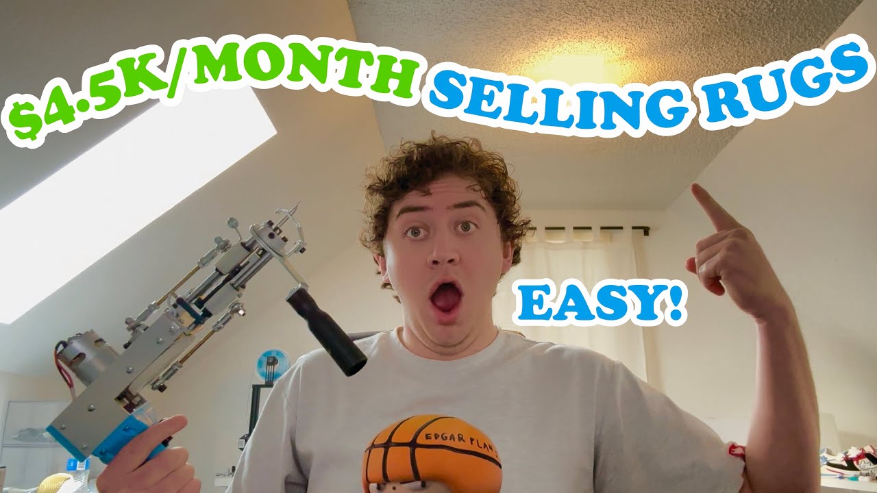 How To Start a Rug Making Business in 2025 | MAKE MONEY WITH THIS SIDE HUSTLE!!