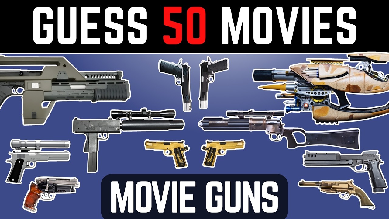 Ranged Weapons! See how many you can guess form Film and TV! | Movie Quiz | TV Quiz