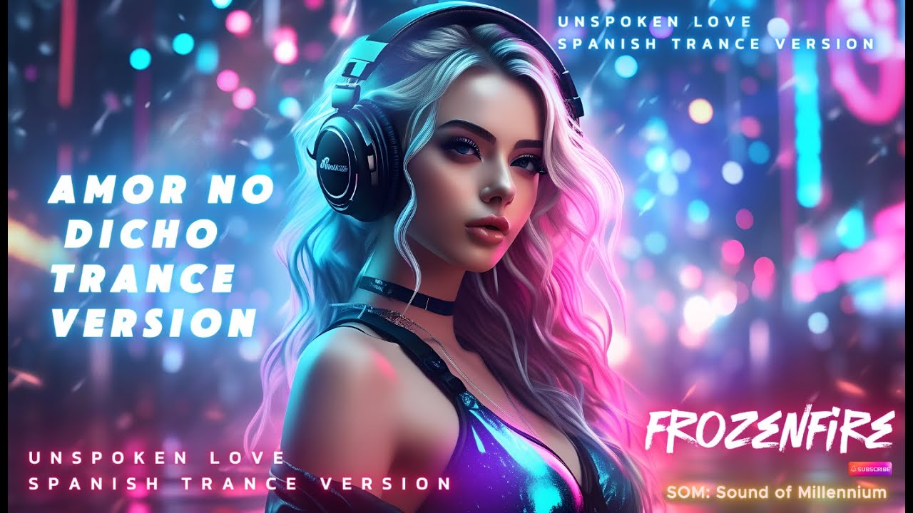 Amor No Dicho [ Unspoken Love ] Spanish Trance EDM  Version - FrozenFire [Official Audio]