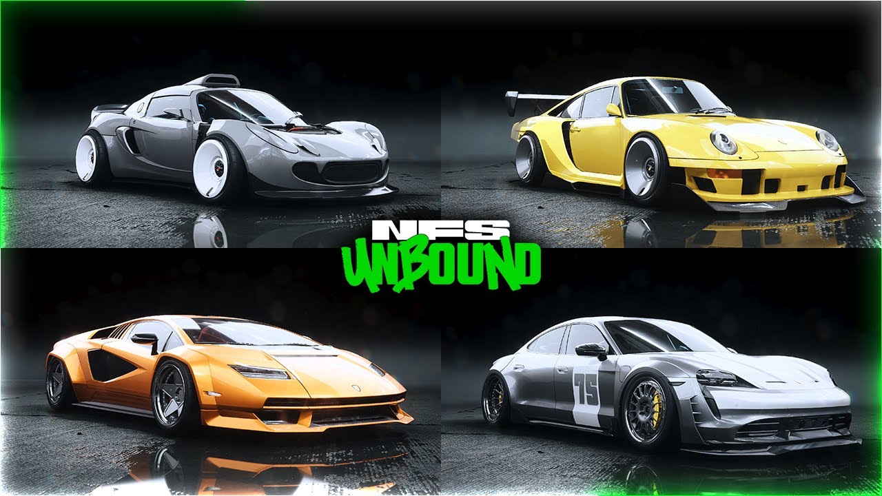 Customizing Vol.4 Cars In NFS Unbound