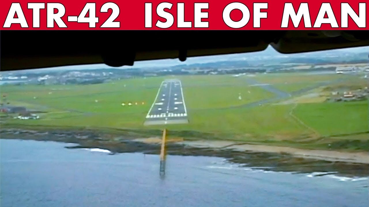 COCKPIT ATR-42 Dublin to Isle of Man (2003)