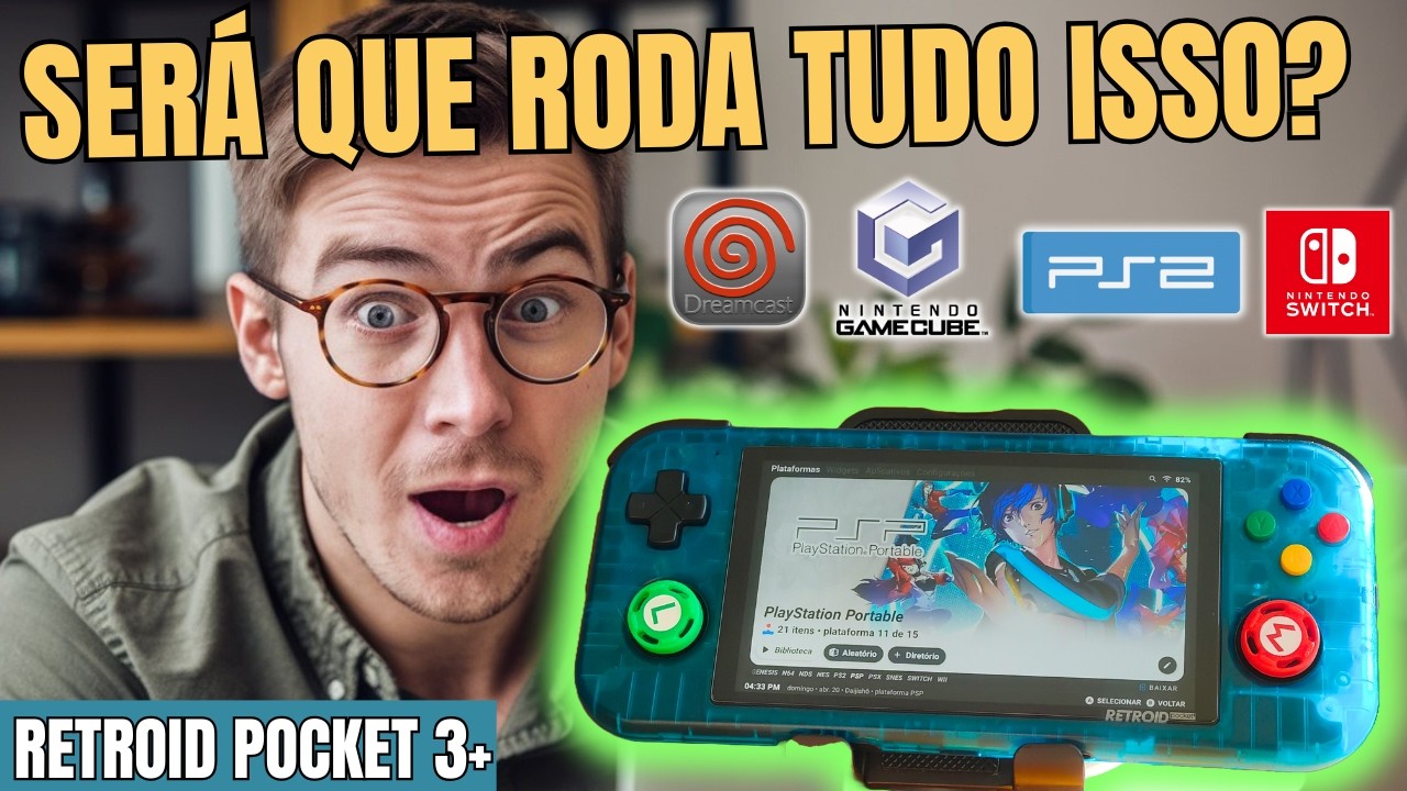 Será que o Console (Retroid Pocket 3 Plus) seria uma salvação em 2025?! 😯