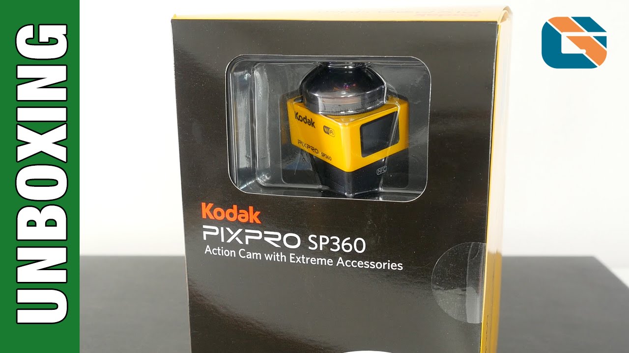 Kodak PIXPRO SP360 Action Camera Unboxing & First Impressions in 4K
