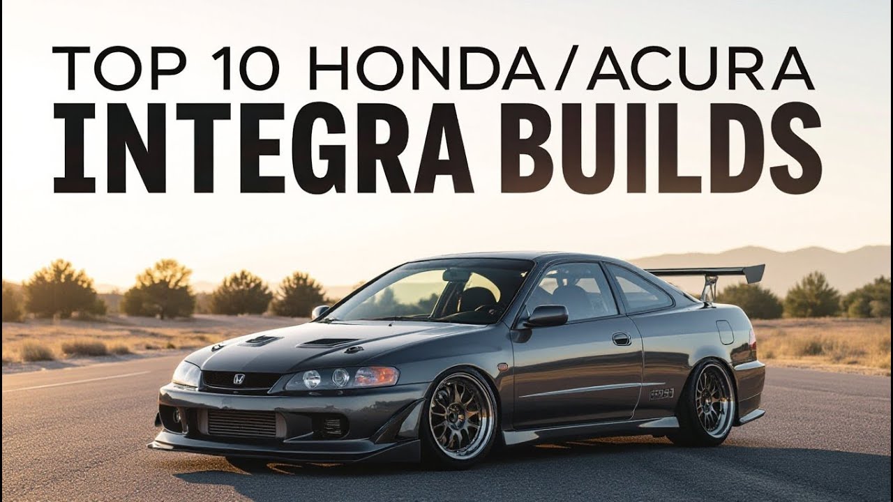 Top 10 Honda / Acura Integra Builds That Redefine JDM Perfection!