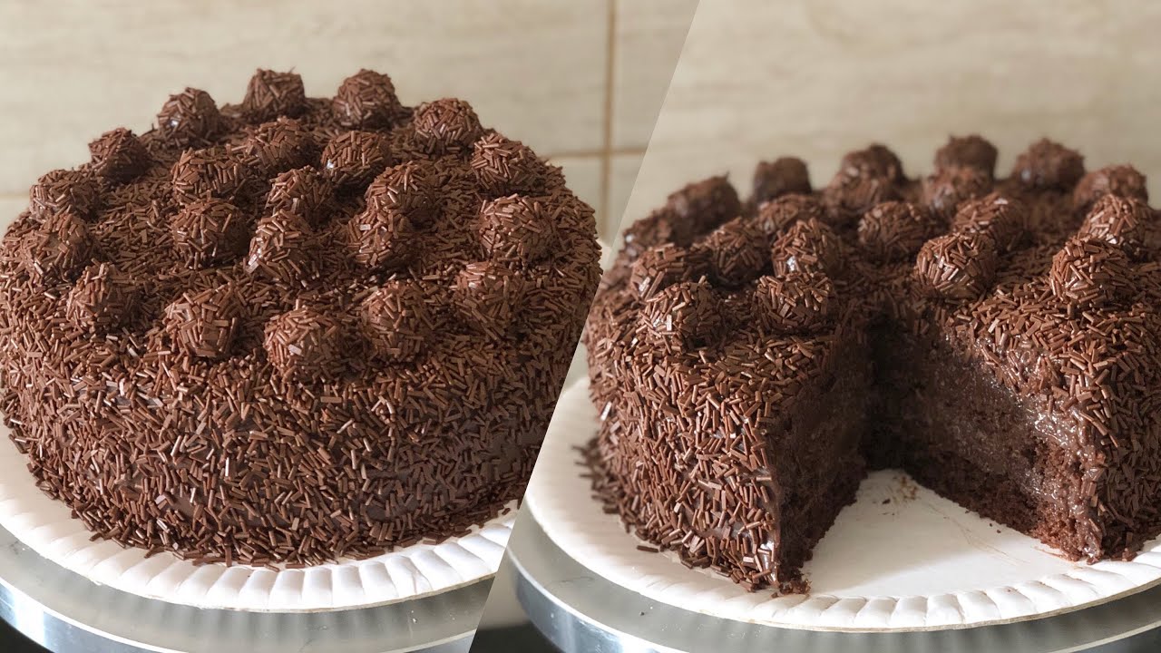 BOLO DE BRIGADEIRO GOURMET - CHOCOLATUDO