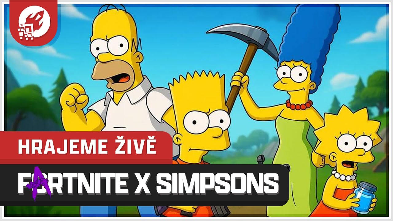 Hrajeme živě FORTNITE x The Simpsons