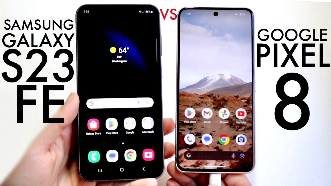 Samsung Galaxy S23 FE Vs Google Pixel 8! (Comparison) (Review)