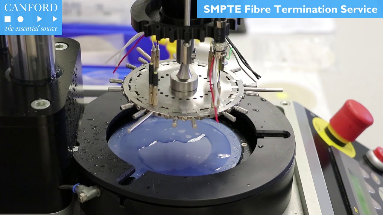 SMPTE Fibre Termination Service from Canford