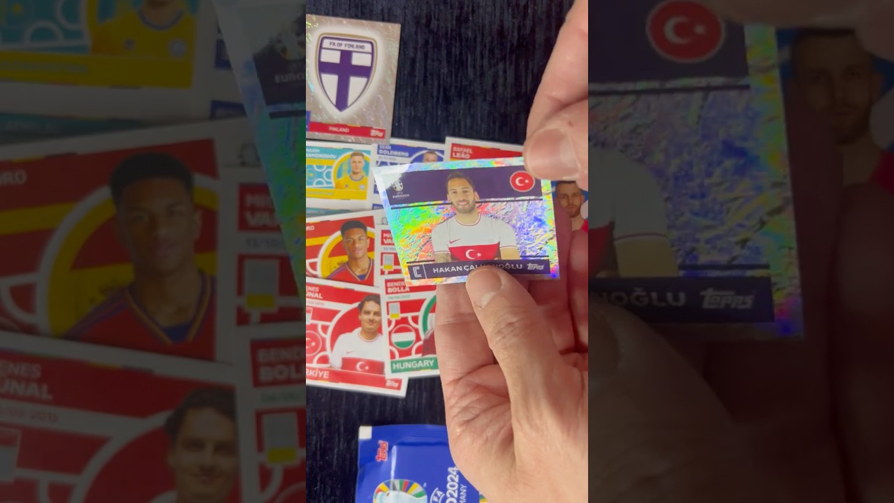 Наклейки Topps Euro 2024 