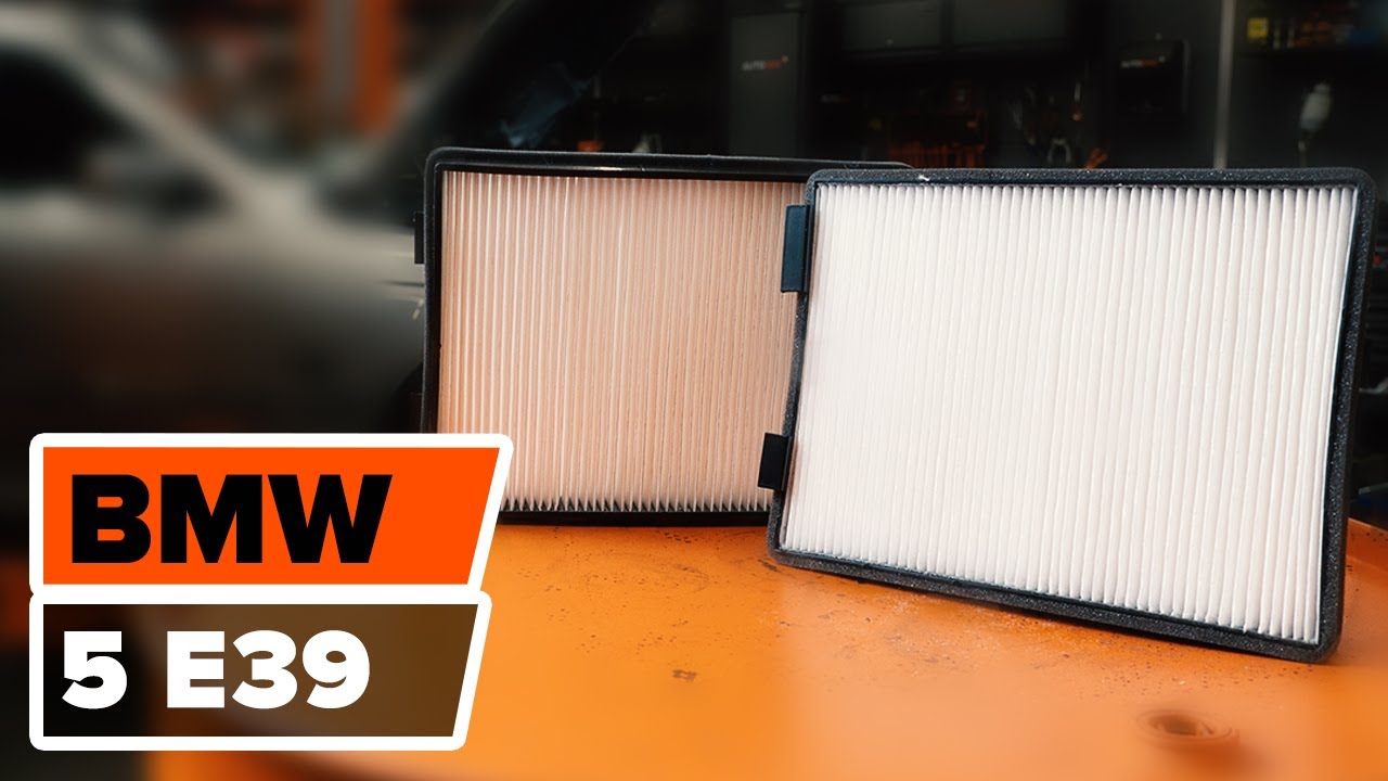 Hoe de BMW 5 E39 interieurfilter vervangen Handleiding | Autodoc