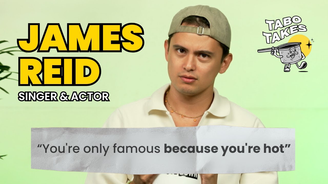 James Reid reacts to savage comments about fame | Tabo Takes