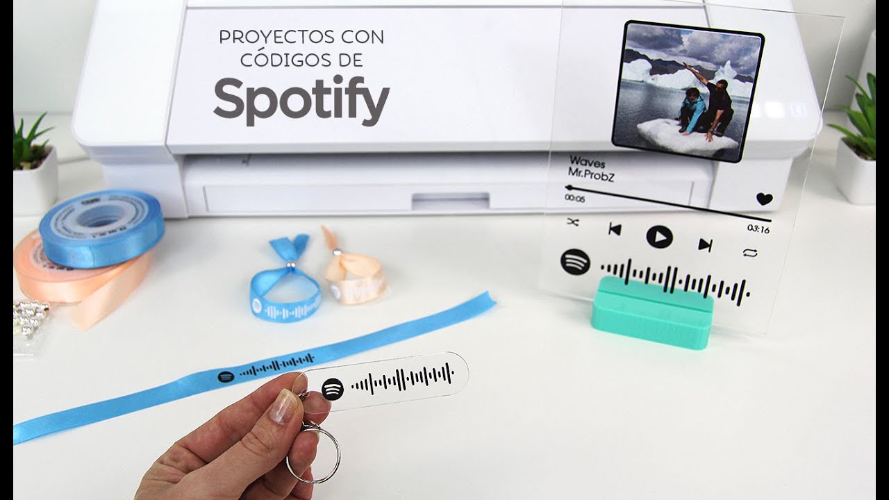 Proyectos con códigos de Spotify y tu Silhouette