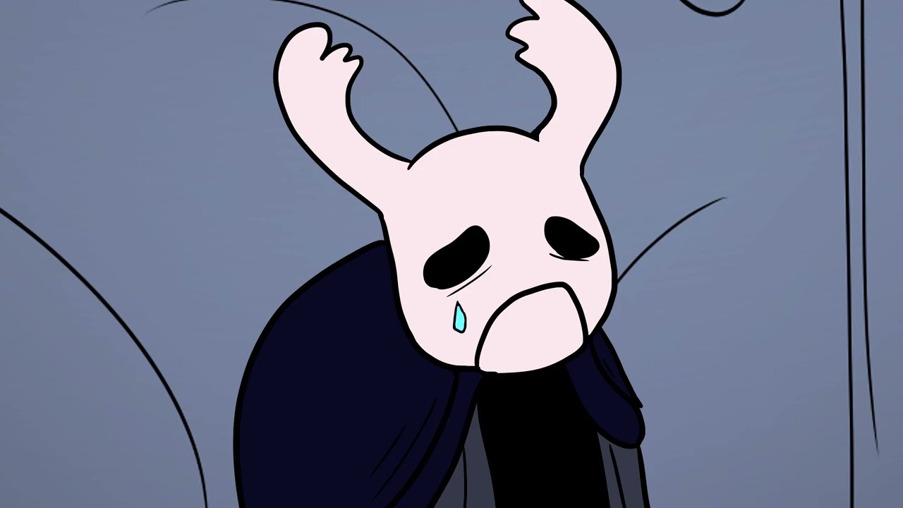 an average glitched speedrun (hollow knight animation)