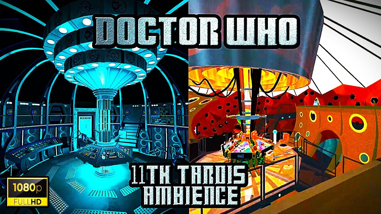 🌀"Relaxing TARDIS Ambience | Eleventh Doctor's Console Room Sounds | Doctor Who"🌀