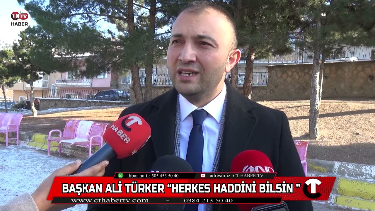 Başkan Ali T&uuml;rker