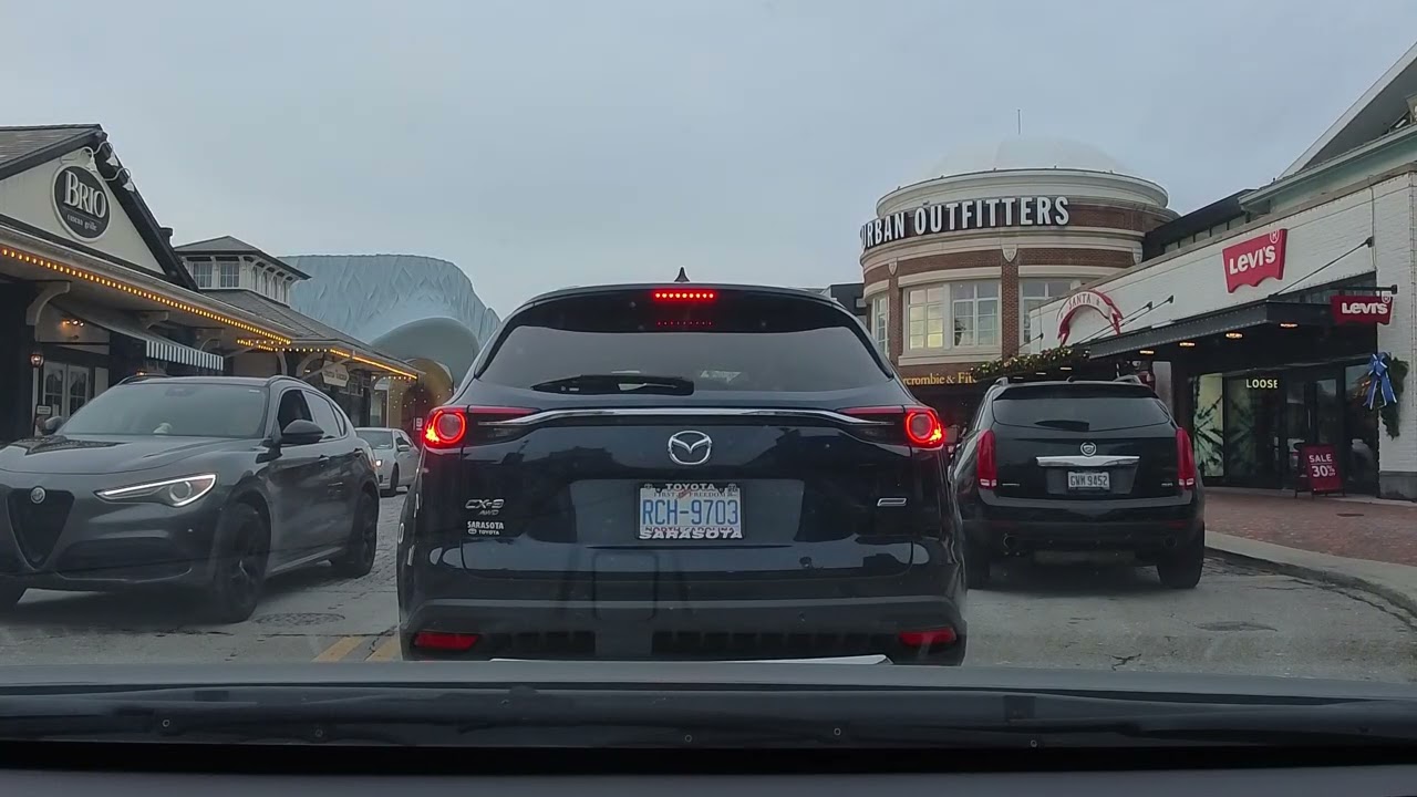 Driving Through The Midwest's West Coast Sister Mall - Easton (4K)