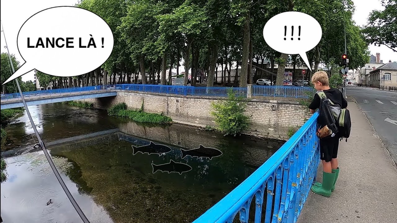 J'emmène un JEUNE ABONNÉ à la PÊCHE en STREET-FISHING !
