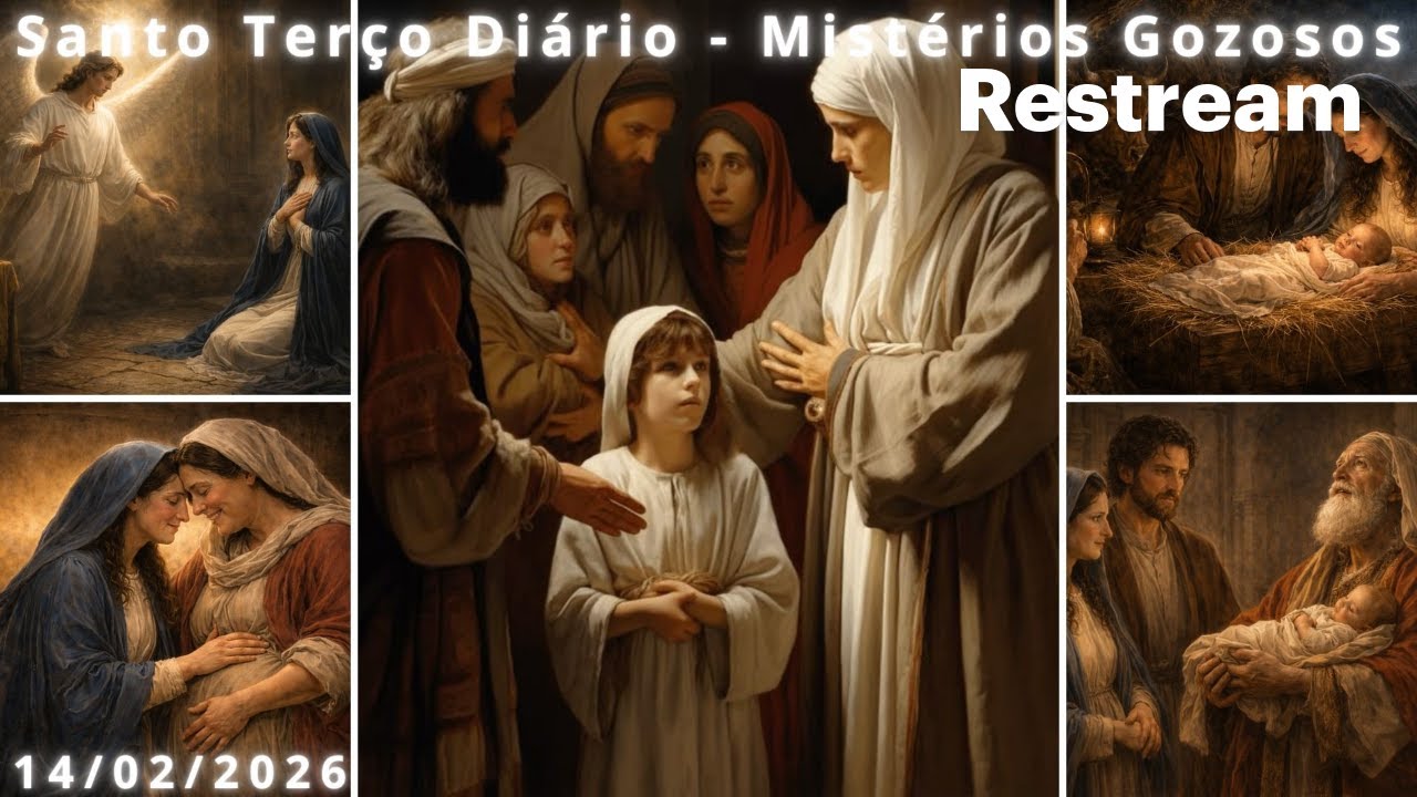 Santo Terço Diário - Mistérios Gozosos