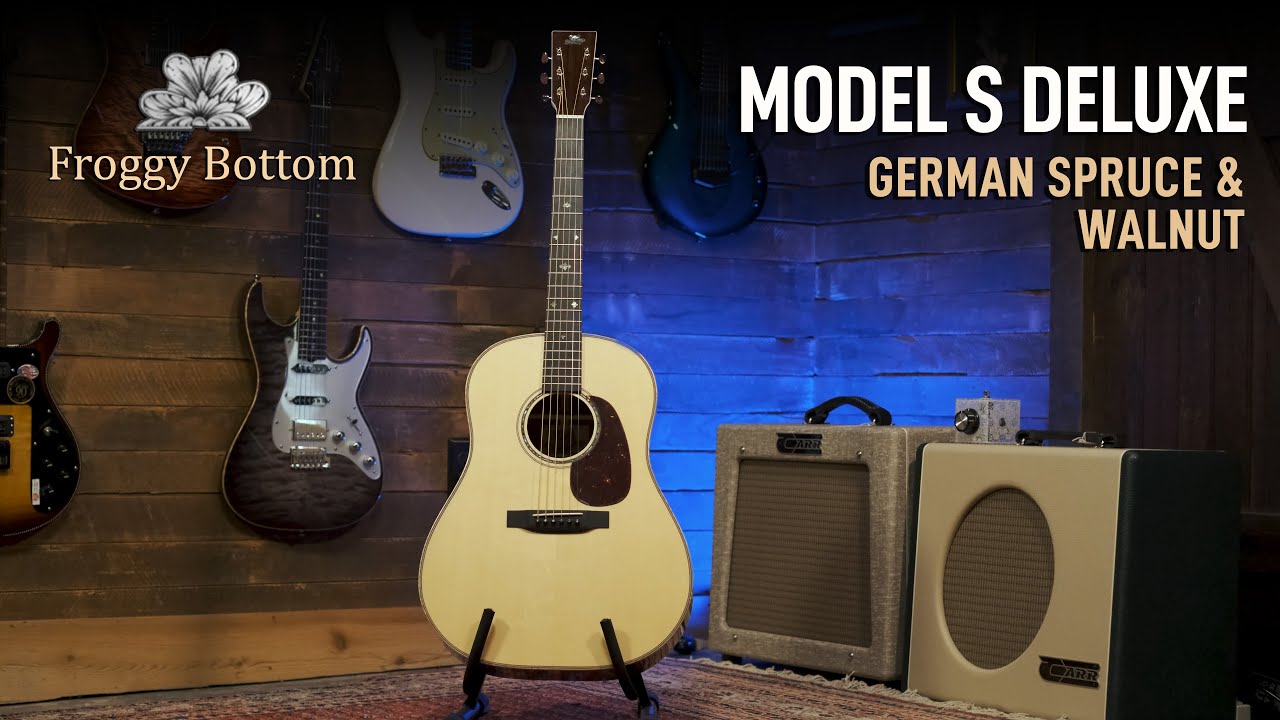 Froggy Bottom Model S Deluxe - German Spruce & Walnut | No Talking Demo | Matt Chulka