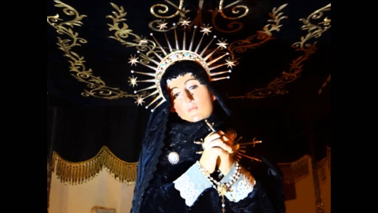 Salida de la Soledad y el Cristo de la Villa de Bilbao. Viernes Santo 2.016.