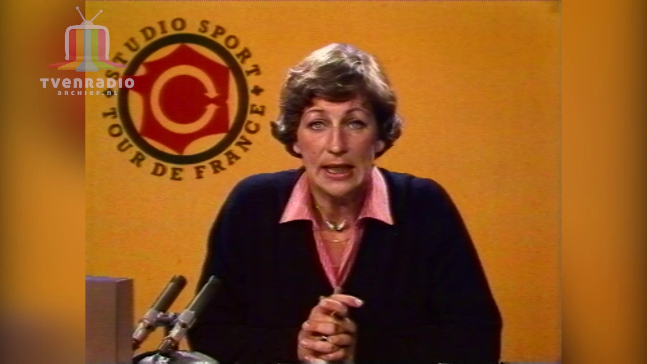 Studio Sport Marga van Arnhem Tour de France 3 juli 1980