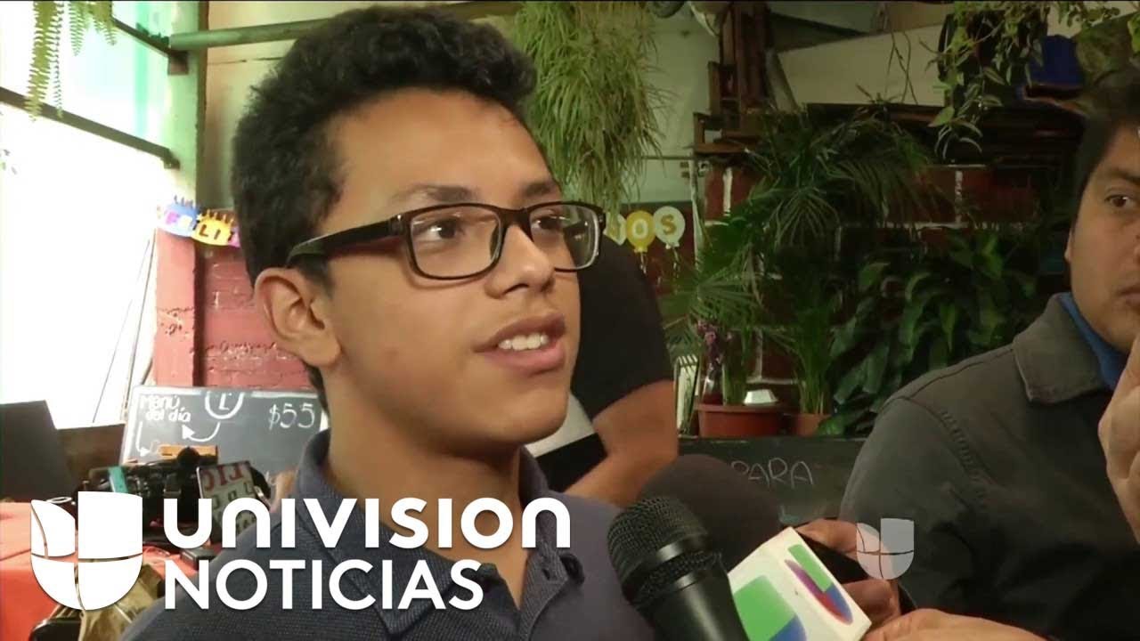 Una decisión de segundos le salvó la vida a este joven de la escuela Rébsamen