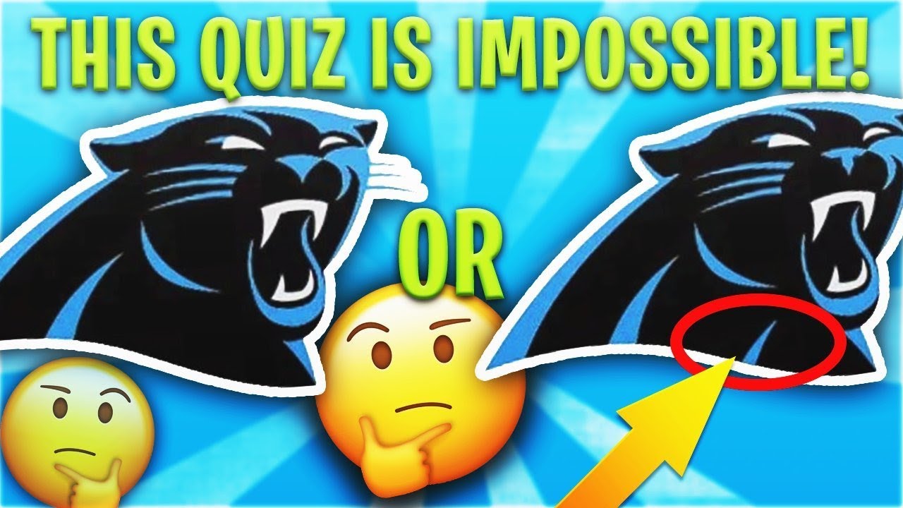 *I GUARANTEE YOU'LL FAIL THIS* IMPOSSIBLE NFL LOGO QUIZ