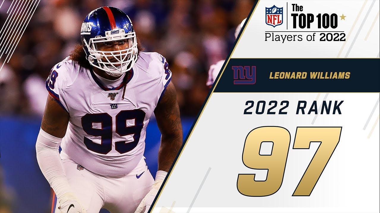 #97 Leonard Williams (DE, Giants) | Top 100 Players in 2022