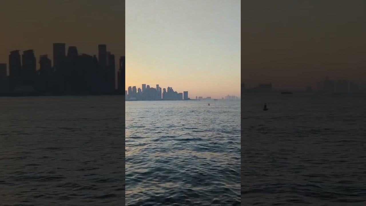 Doha Skyline | Doha | Qatar #dohaskyline #dohacity #travel #doha #downtowndoha #dohacorniche