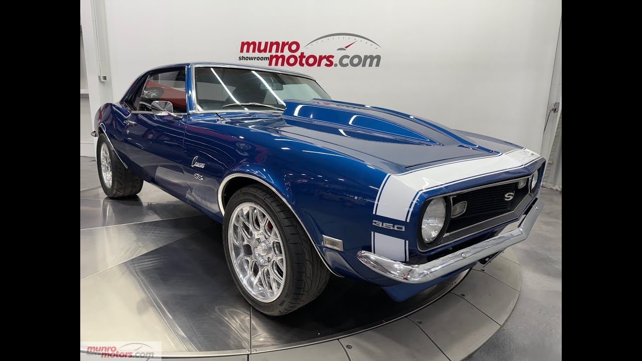 1968 Chevrolet Camaro Hardtop Restomod Fresh 432c.i. V8 523rwhp 5 Speed Manual PS PDB New Paint
