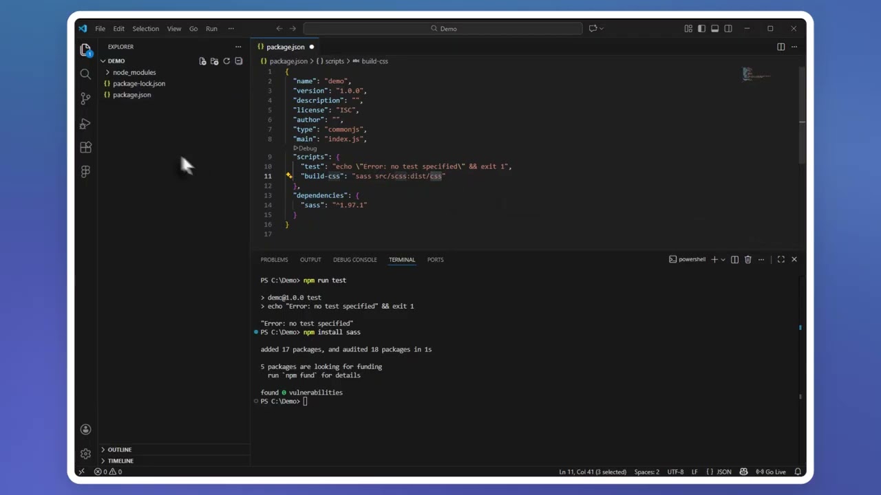 Sass Tutorial for Beginners | Install & Use Sass in VS Code (From Scratch)
