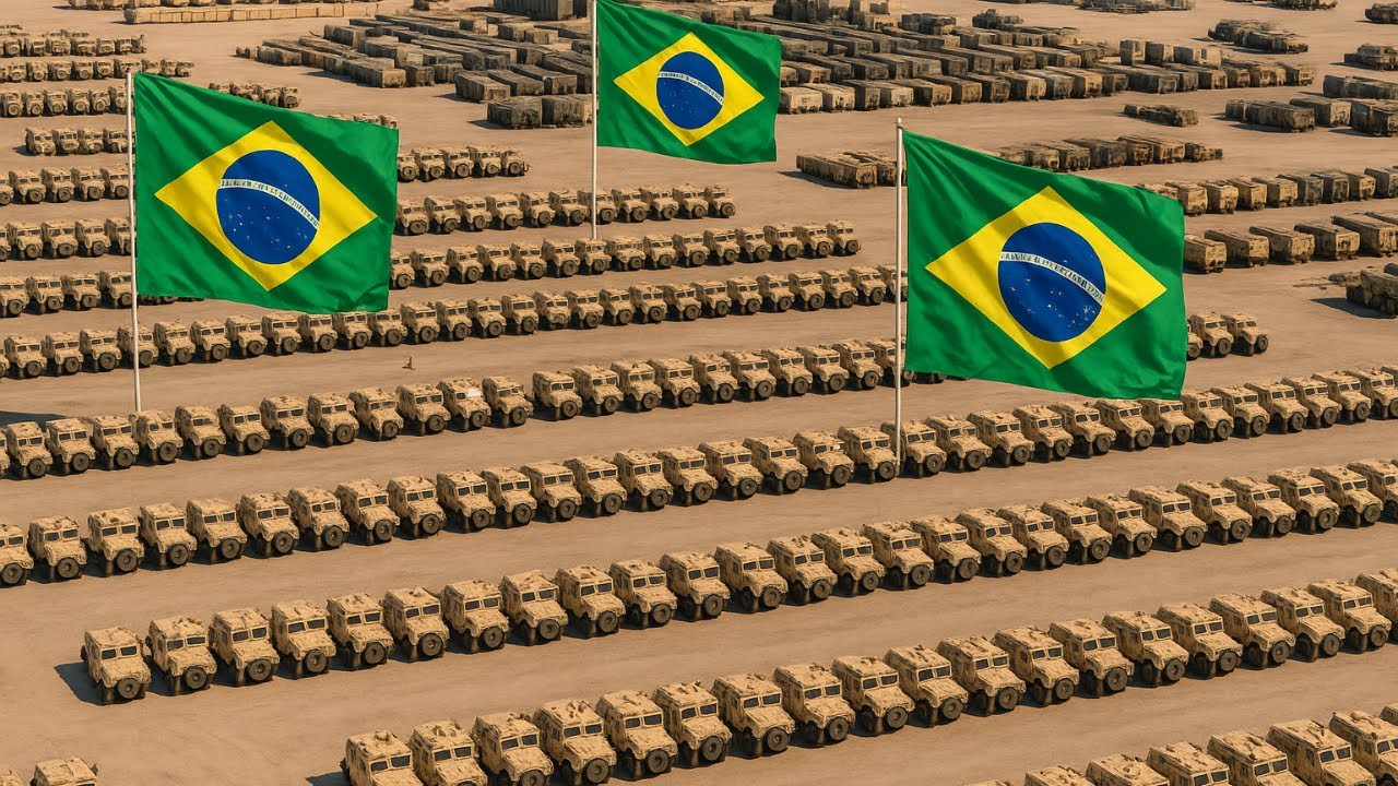 El PODER Militar de Brasil 2025: ¡Así Está Su Ejército Hoy!
