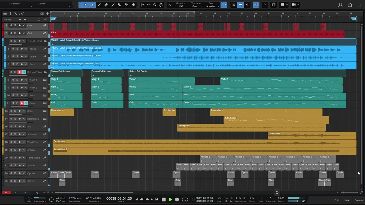 TULUS - Jatuh Suka | Sequencer