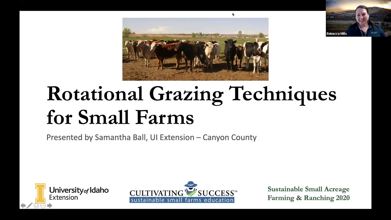 Rotational Grazing for Small Acreages - 10 Acres & A Dream