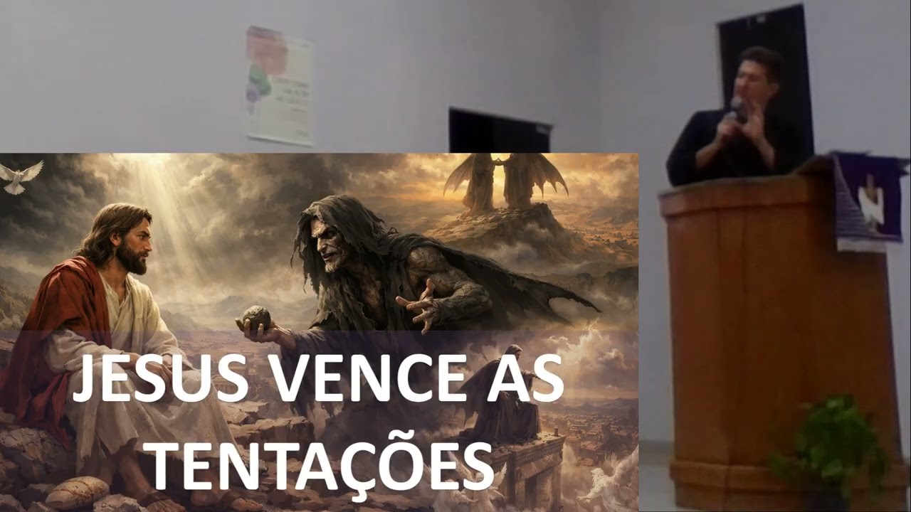 JESUS VENCE AS TENTAÇÕES